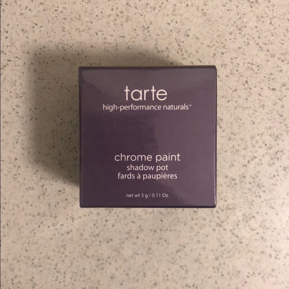 Tarte chrome paint shadow pot in color Martini